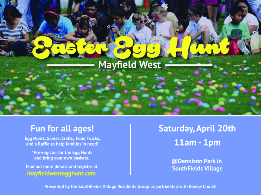 Mayfield West Easter Eg Hunt