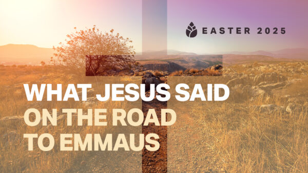 What Jesus Said on the Road to Emmaus Image