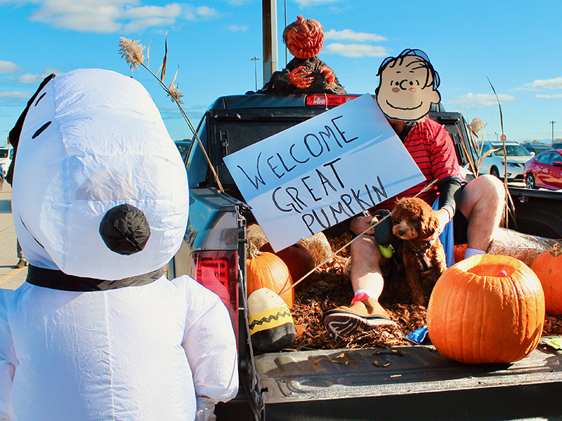 Milton Trunk or Treat Great Pumpkin