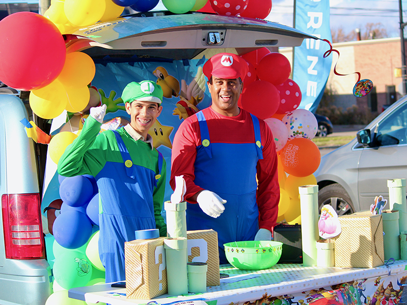 Milton Trunk or Treat Super Mario