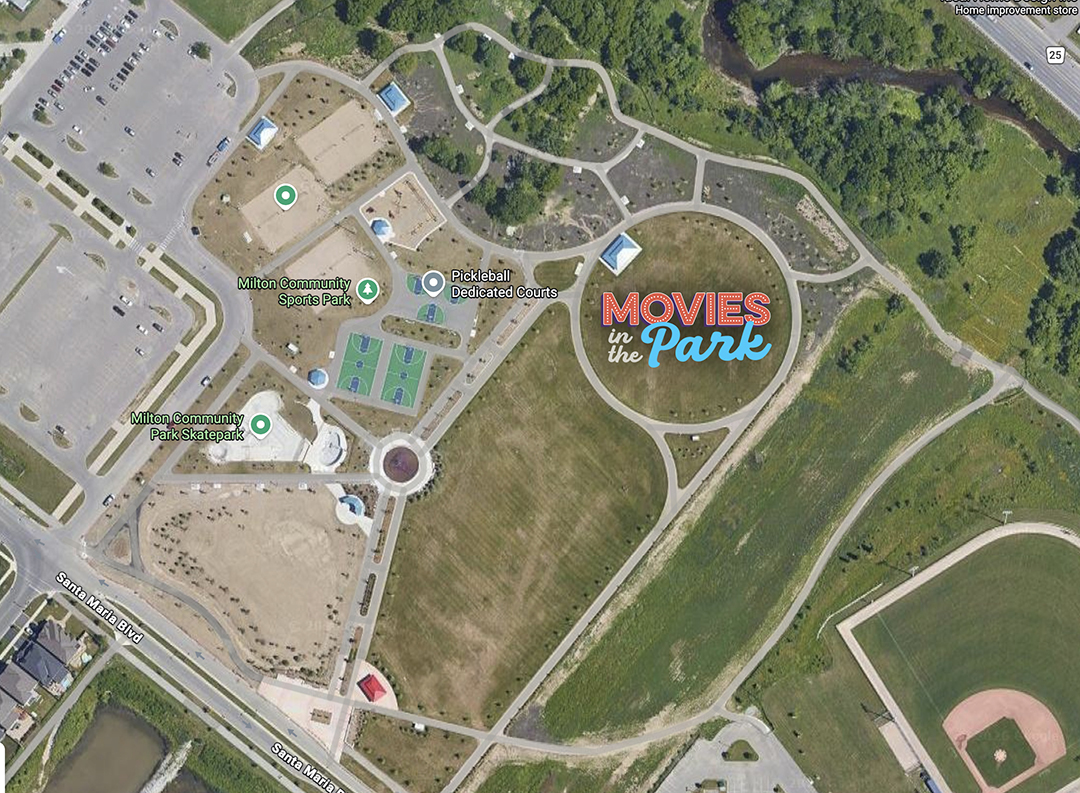 Movies in the Park Milton Sports Park
